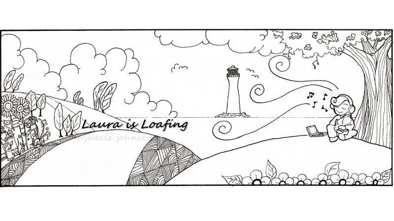 YT Banner 'Laura is Loafing'